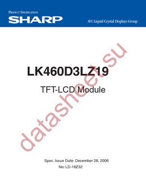 LK460D3LZ19 datasheet  